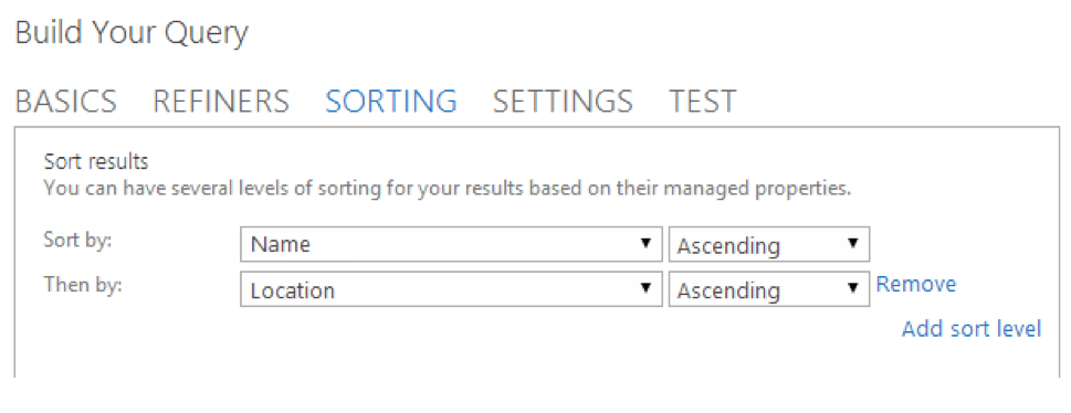 why are my sort orders not working in my sharepoint 2013 search sharepoint search results